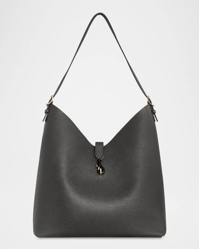 Megan Leather Hobo Bag